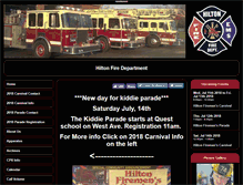 Tablet Screenshot of hiltonfd.org